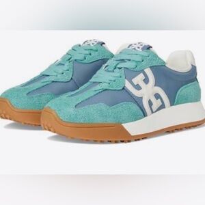 Sam Edelman Coastal Blue/Marine Green Langley Sneakers